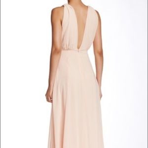 dee elly plunging maxi dress